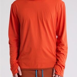 cotopaxi Bright Orange Long-Sleeve Crew Shirt